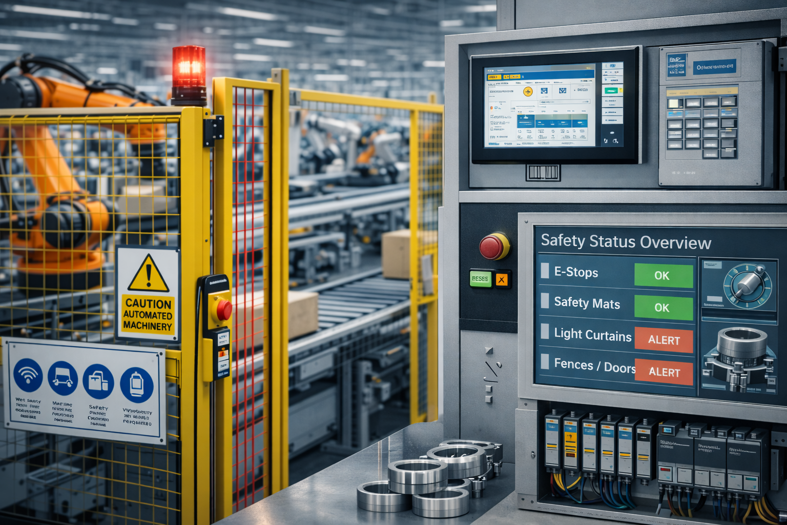 Sisteme de Siguranță & Conformitate Industrială
