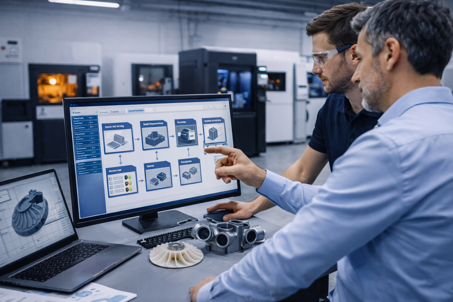 Workflow-Optimierung für die additive Fertigung