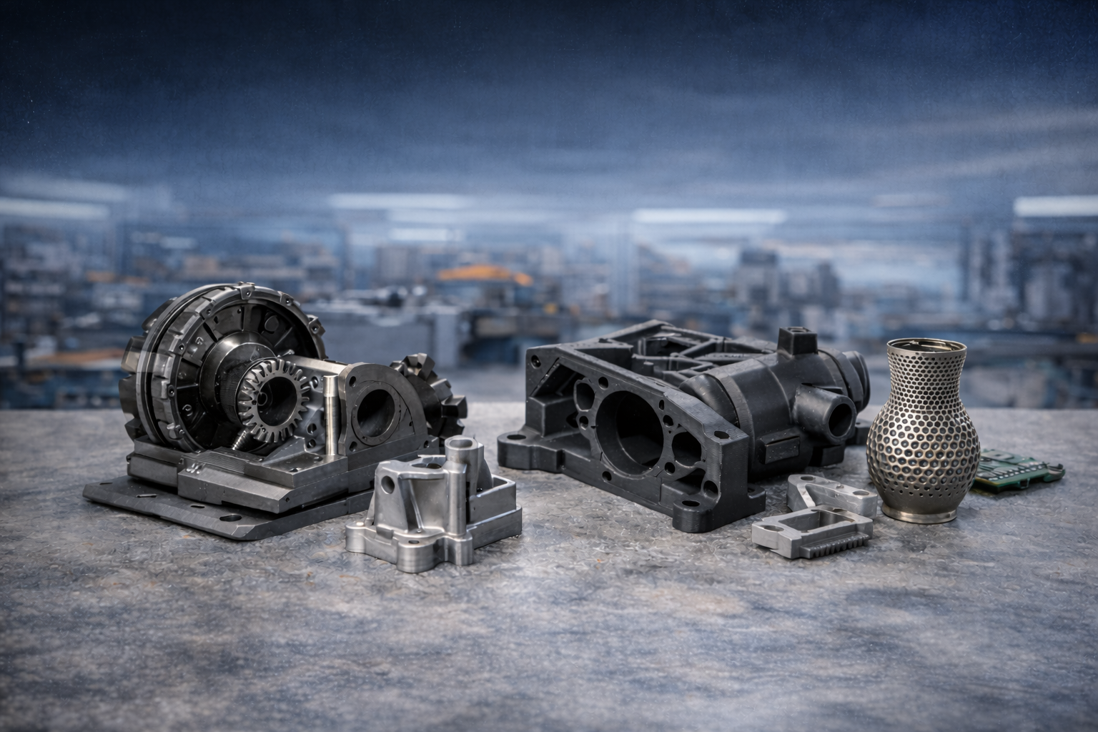 Funktionale Prototypen und End-Use-Produktionsteile