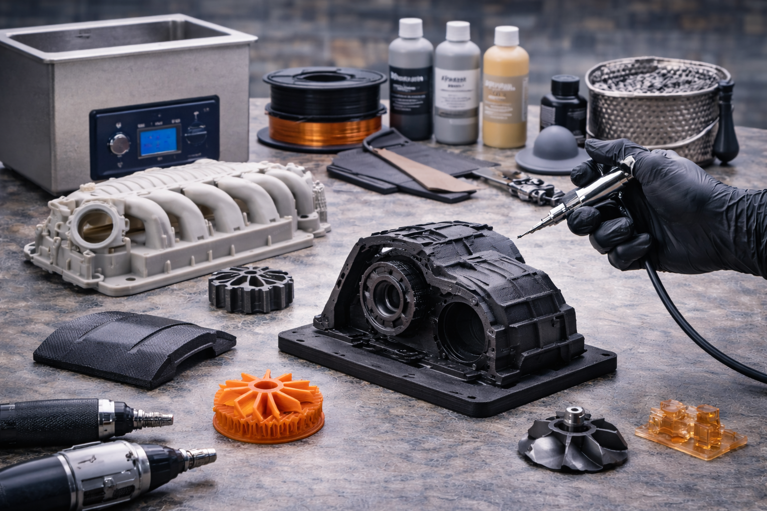 Post-Processing, Finishing & Surface Treatment