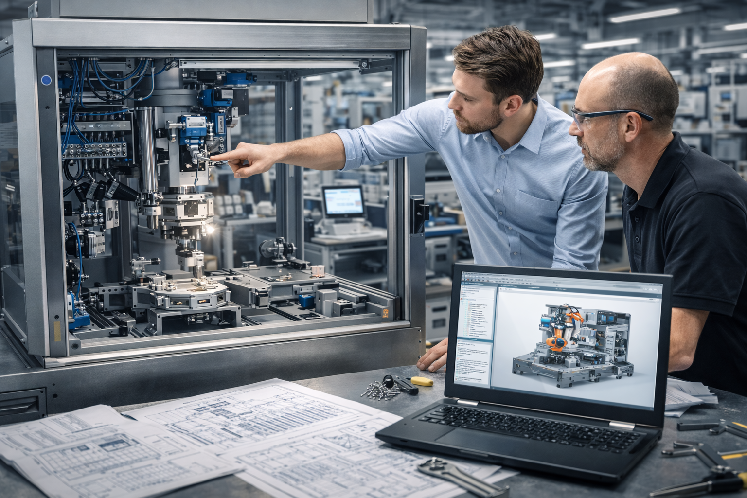 Konstruktion und Bau von Sondermaschinen