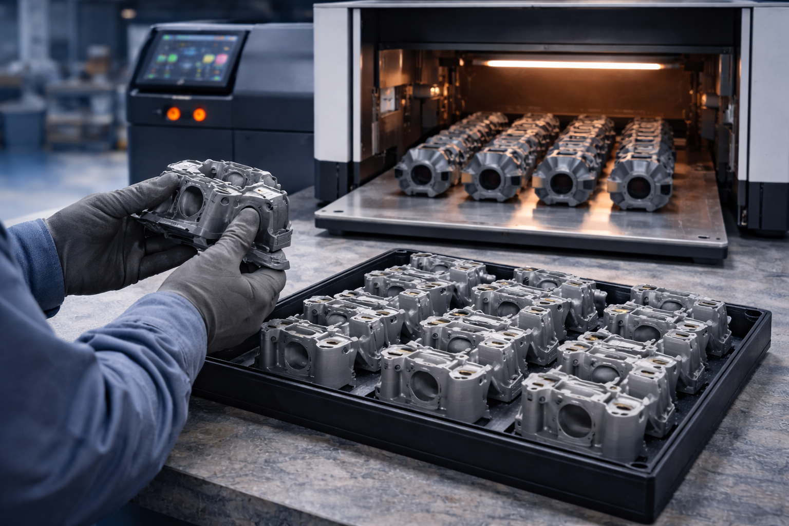 SLA-Harz-3D-Druck mit hoher Oberflächenqualität