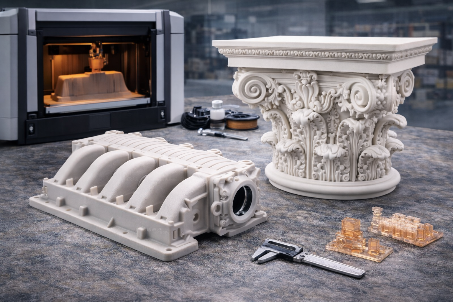 Imprimare 3D de mari dimensiuni pentru modele supradimensionate