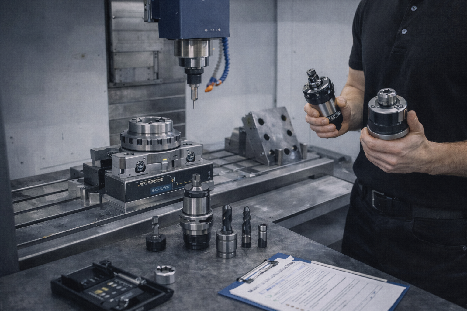 Werkzeug-, Spann- und Vorrichtungslösungen für CNC