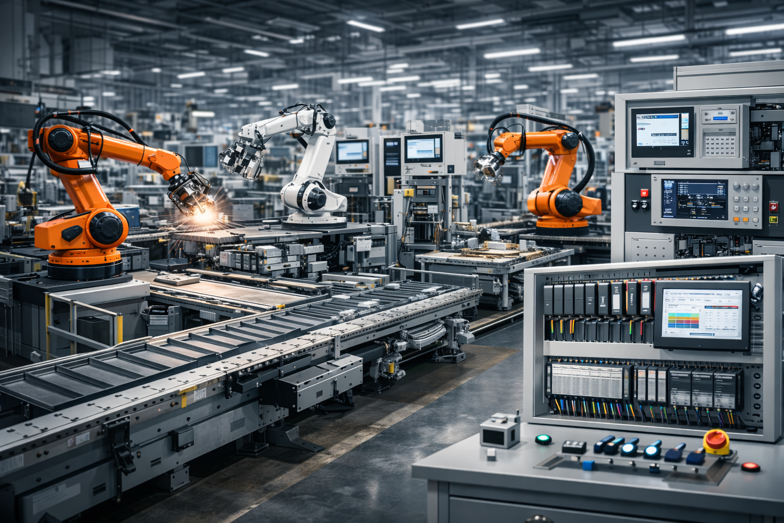 Capabilități Integrate de Automatizare Industrială & Robotică