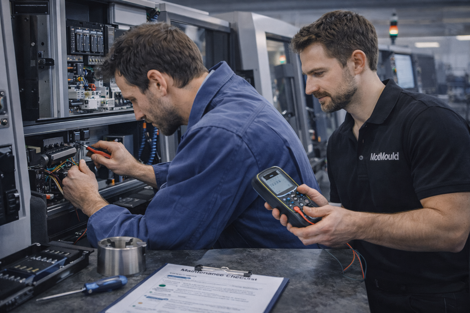 Wartung und Fehlerbehebung von CNC-Maschinen