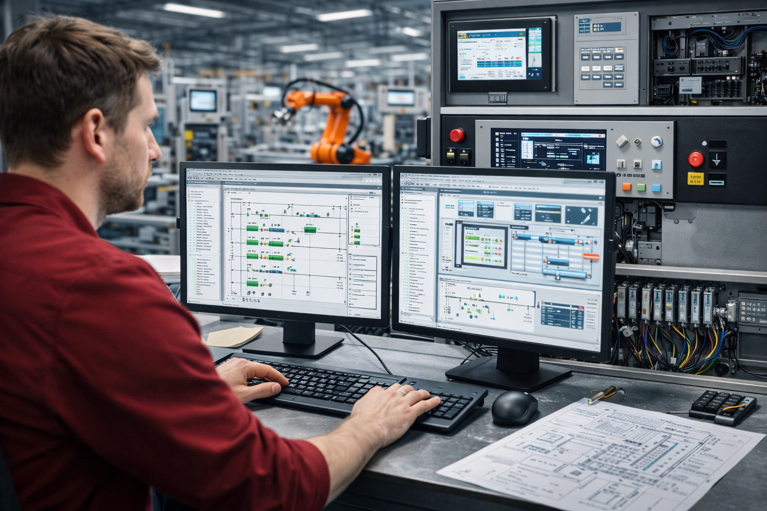 SPS-Programmierung und industrielle Steuerungssysteme