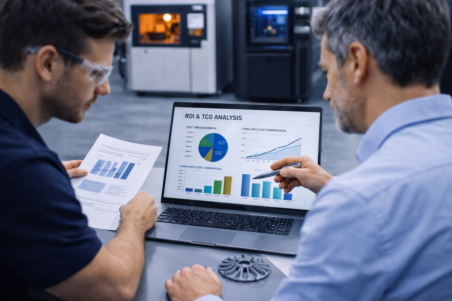 TCO & ROI Advisory for 3D Printing Investments