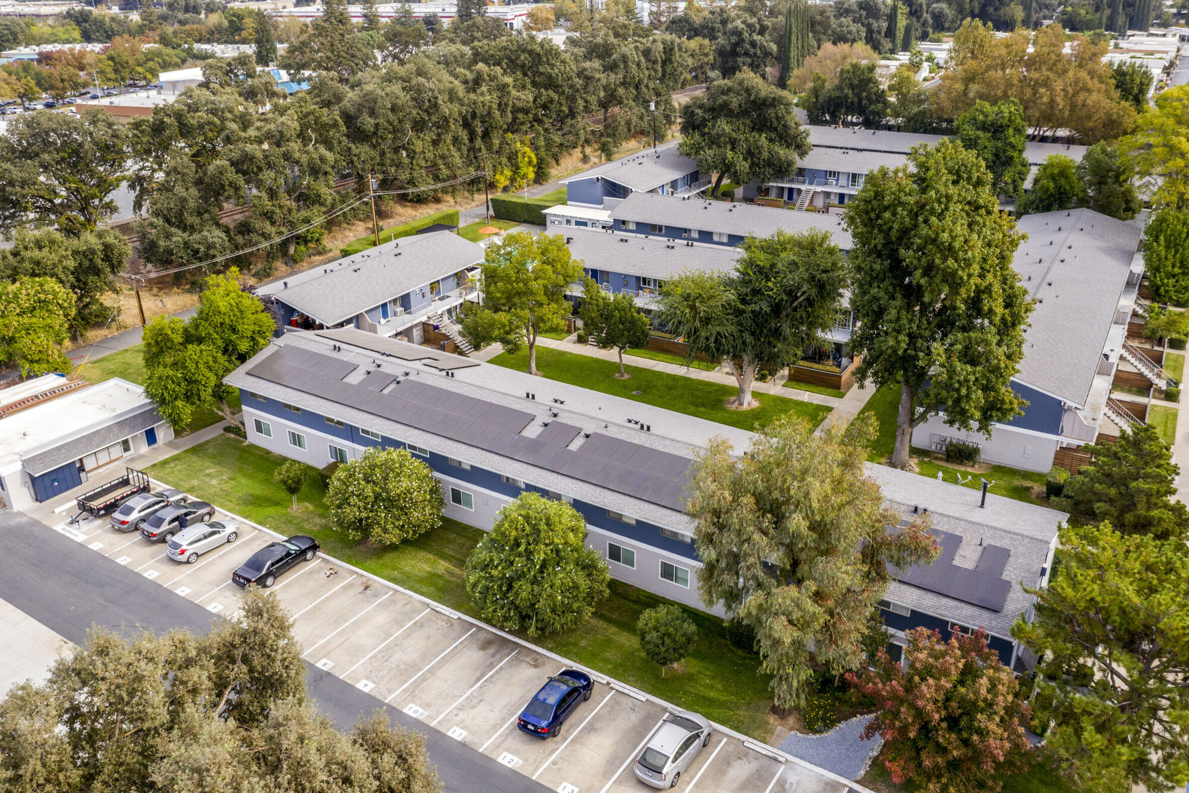 Meadowbrook Apartments Aerial