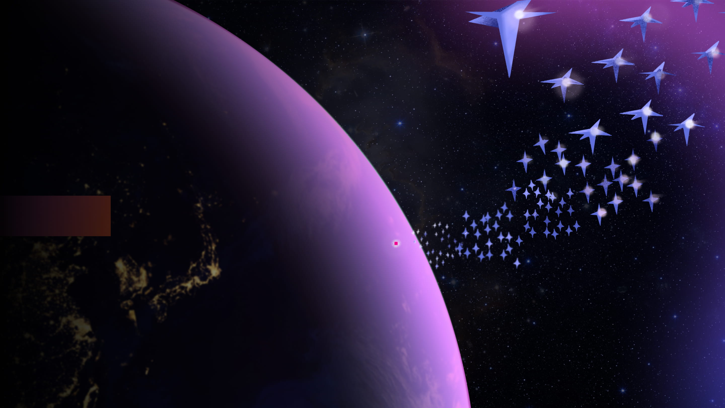 Abstract space graphic