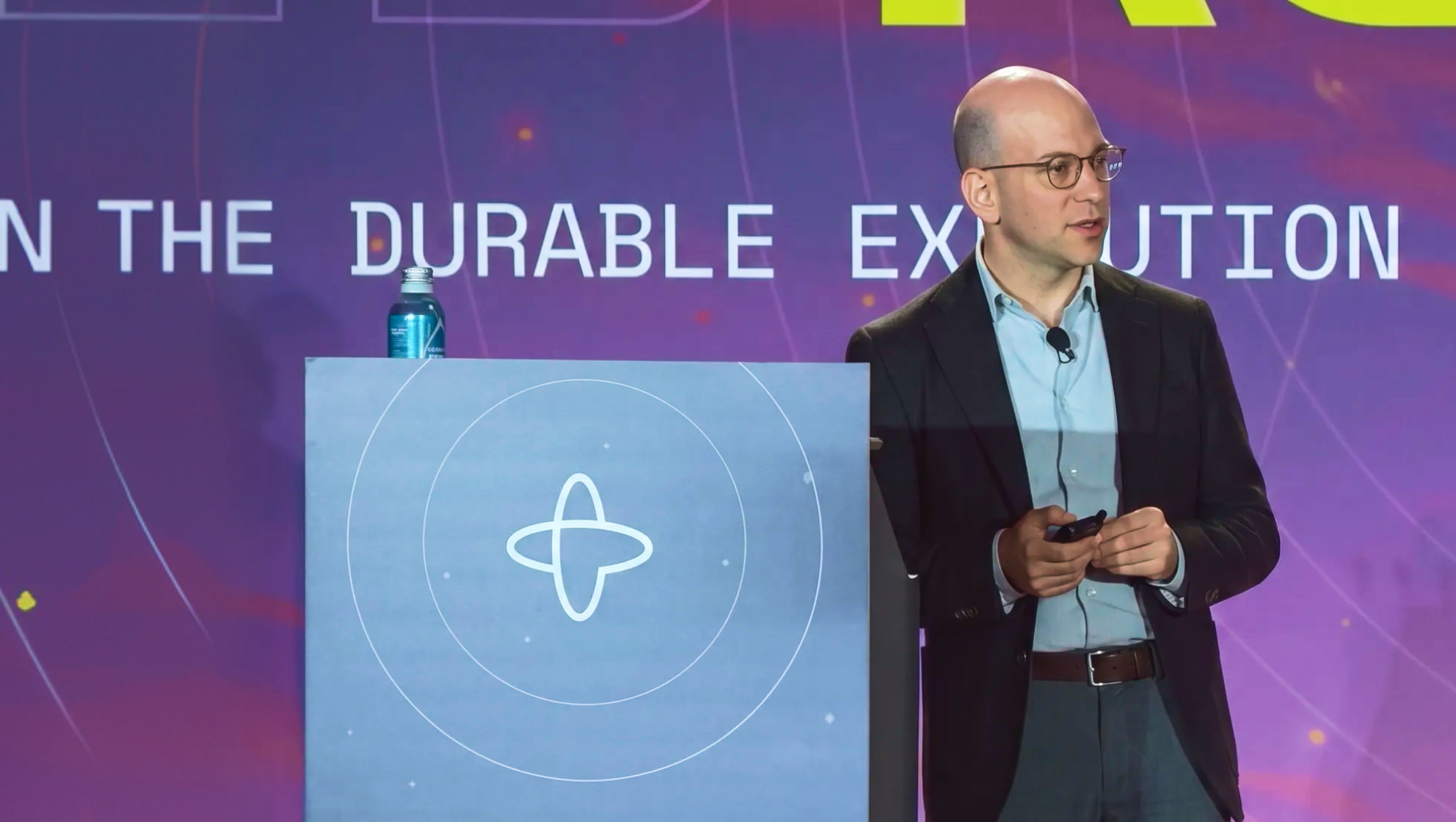 Temporal employees annoucing Priority & Fairness at Replay 2026