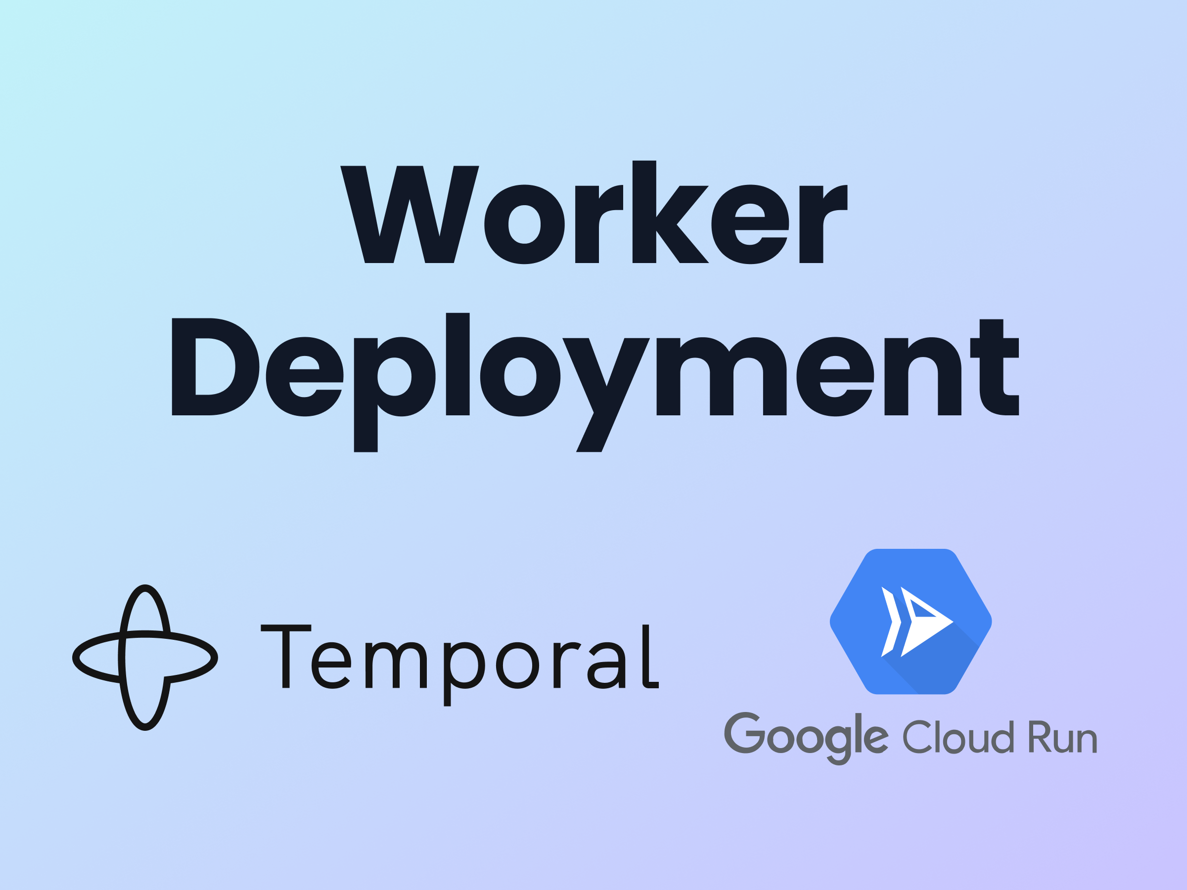 Deploying Temporal Workers to Google Cloud Run Cover Image