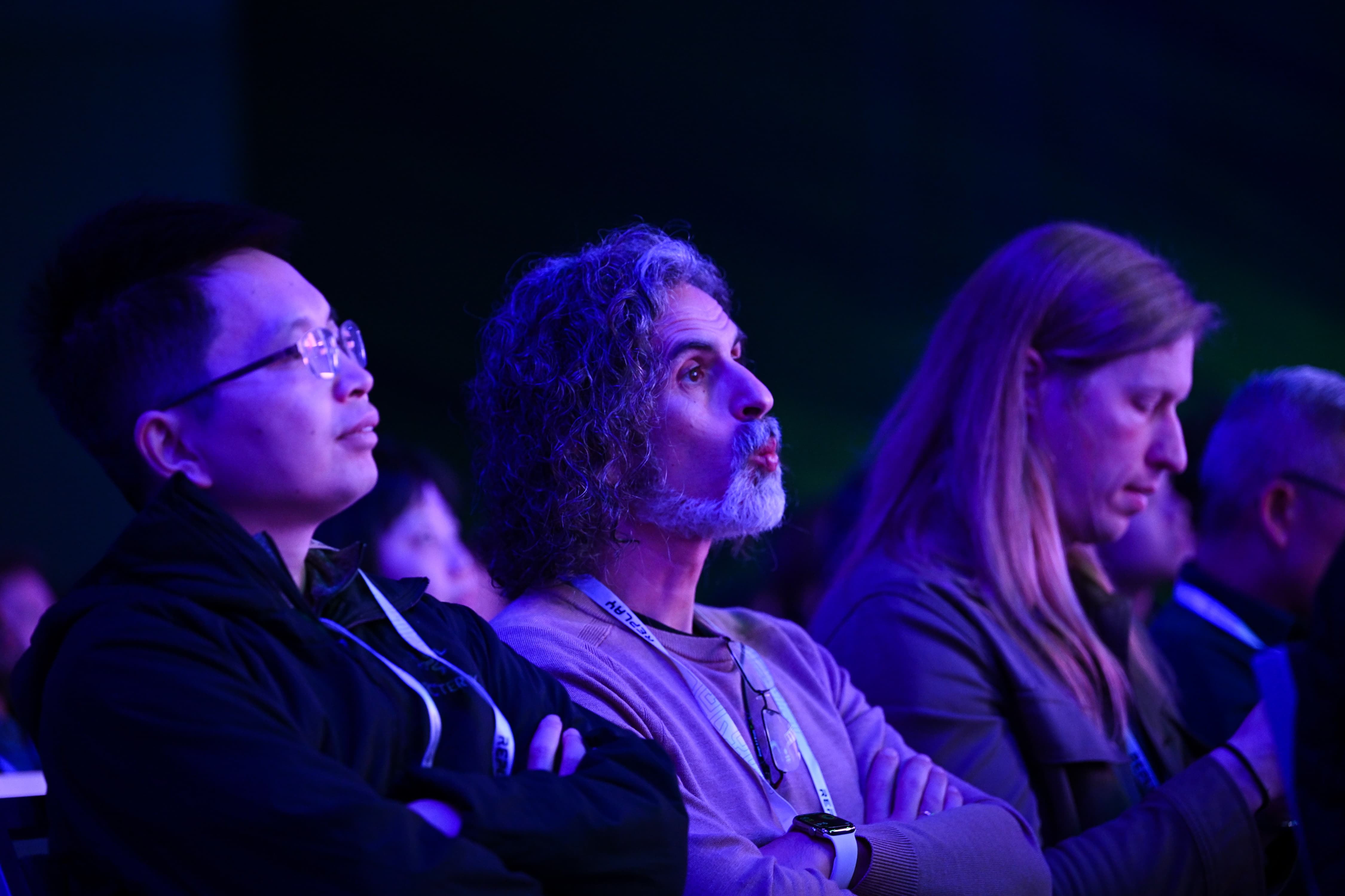 Replay 2026 attendees reacting to the keynote presentation