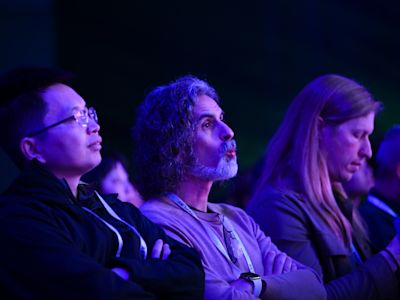 Replay 2026 attendees reacting to the keynote presentation