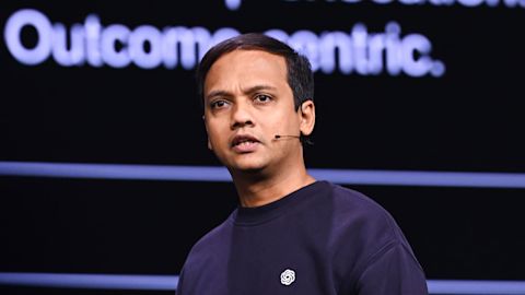 Open AI's Venkat Venkataramani (VP, Applied Infrastructure) speaks at Replay.