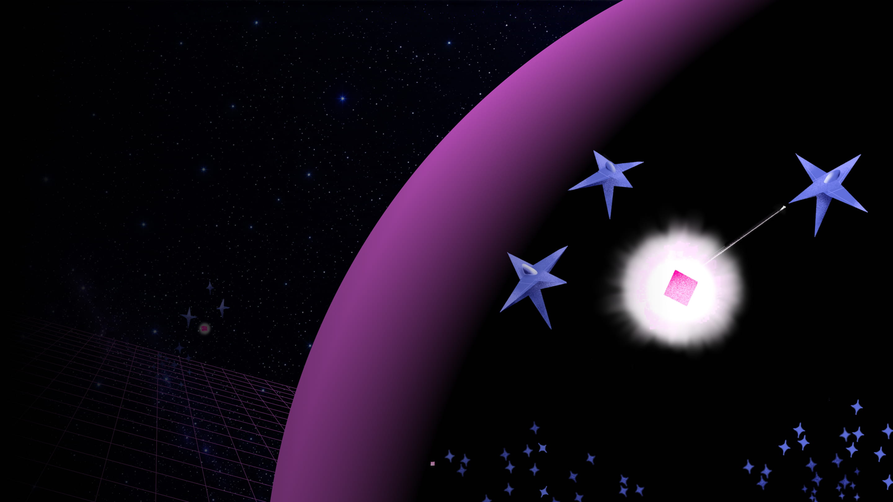 Abstract space graphic