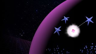 Abstract space graphic