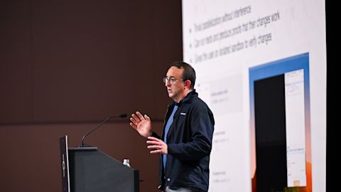 Cursor talking at Replay 2026 about AI agents