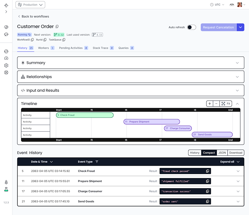 Temporal Workflow Python Durable Execution Platform | Temporal