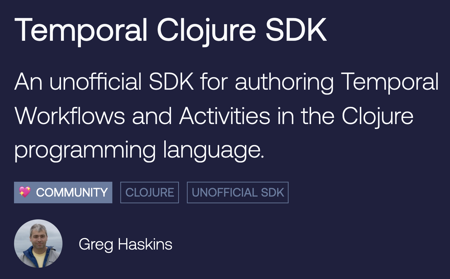 temporal-clogure-SDK
