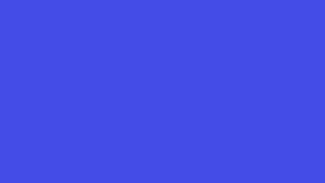 Solid royal blue gradient background transitioning from lighter blue at top to deeper blue at bottom