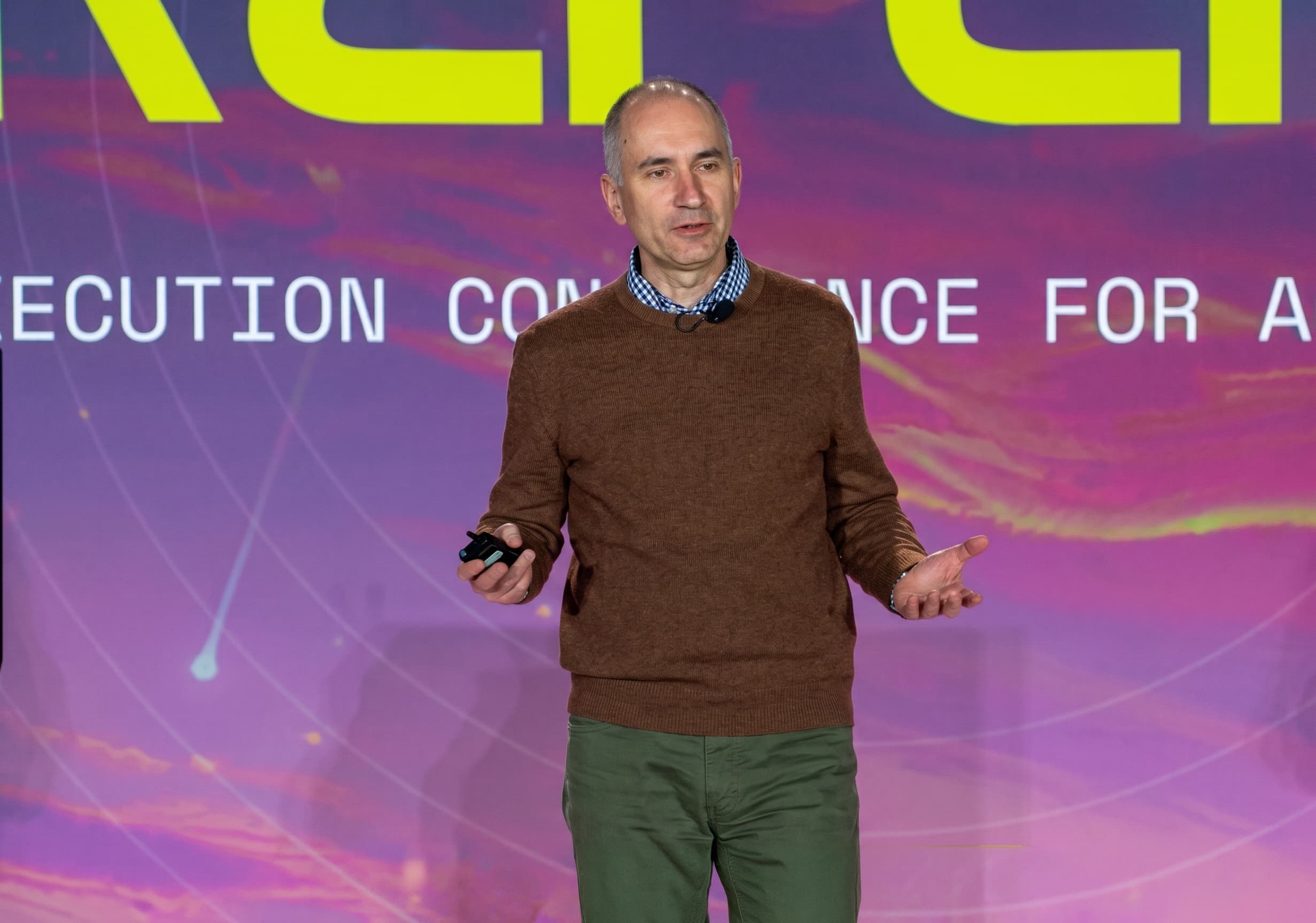 Sergey Bykov from Temporal speaks at Replay 2026