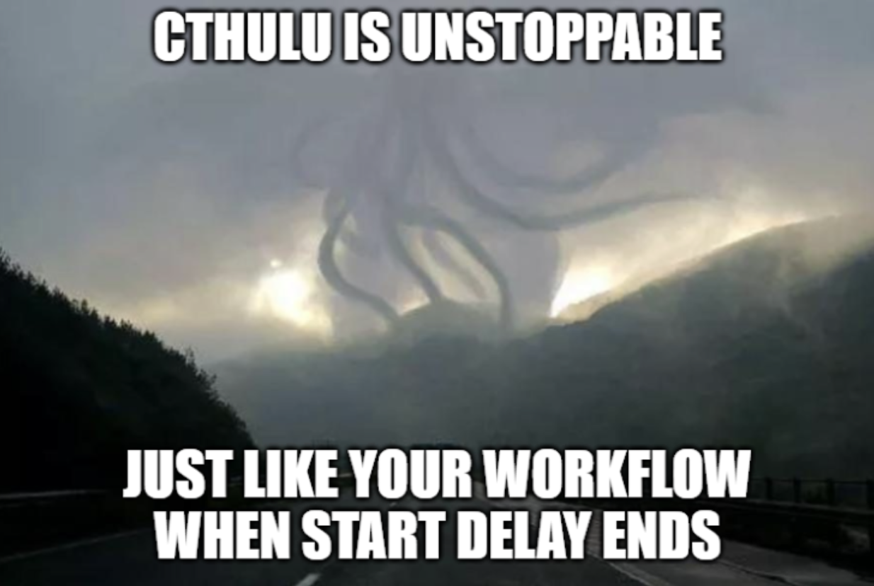 Cthulhu is unstoppable