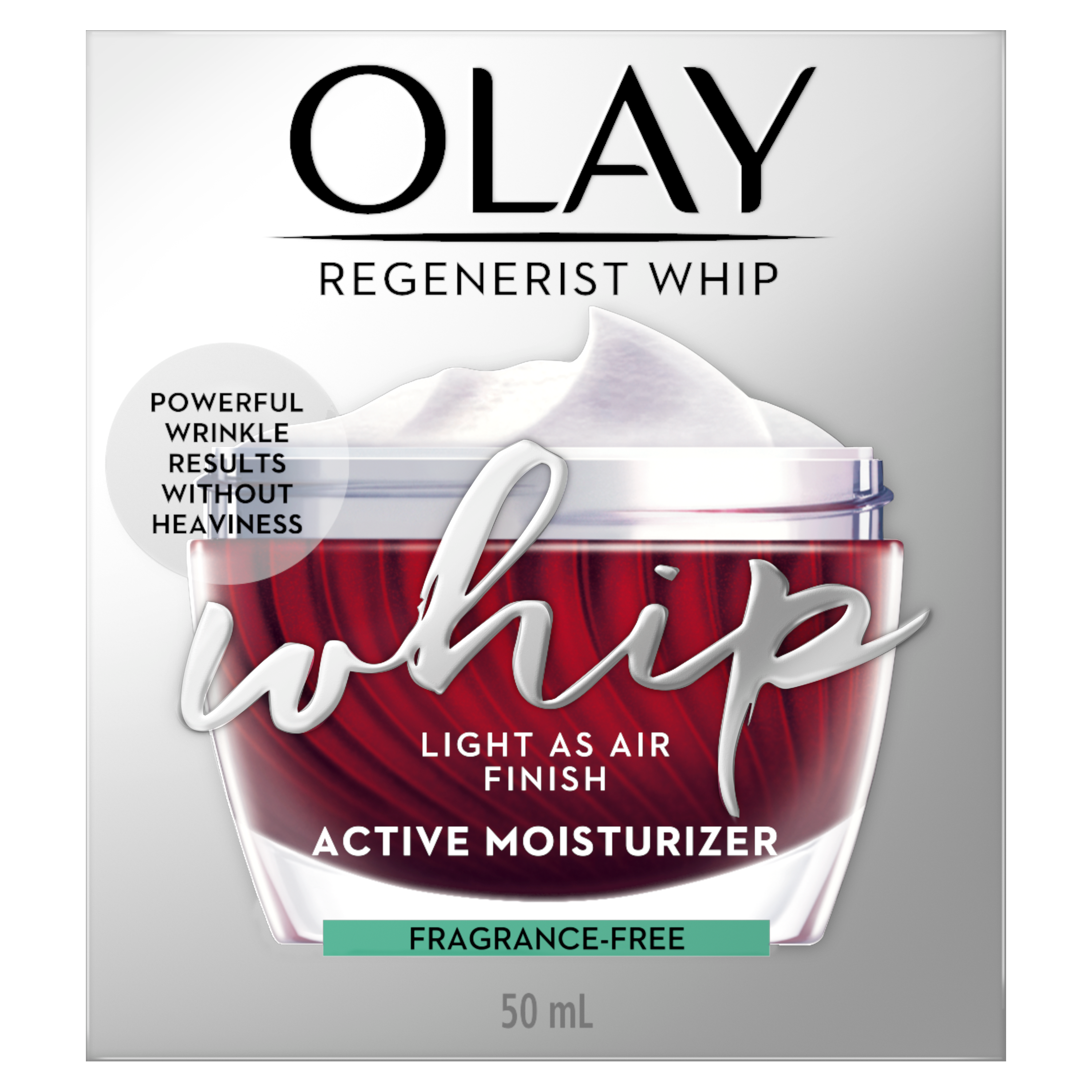 Olay Regenerist Whip Face Moisturizer Fragrance Free 50 ml