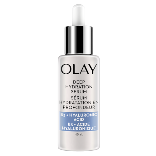 Sérum hydratation en profondeur Olay avec vitamine B3+ acide hyaluronique, 40 mL