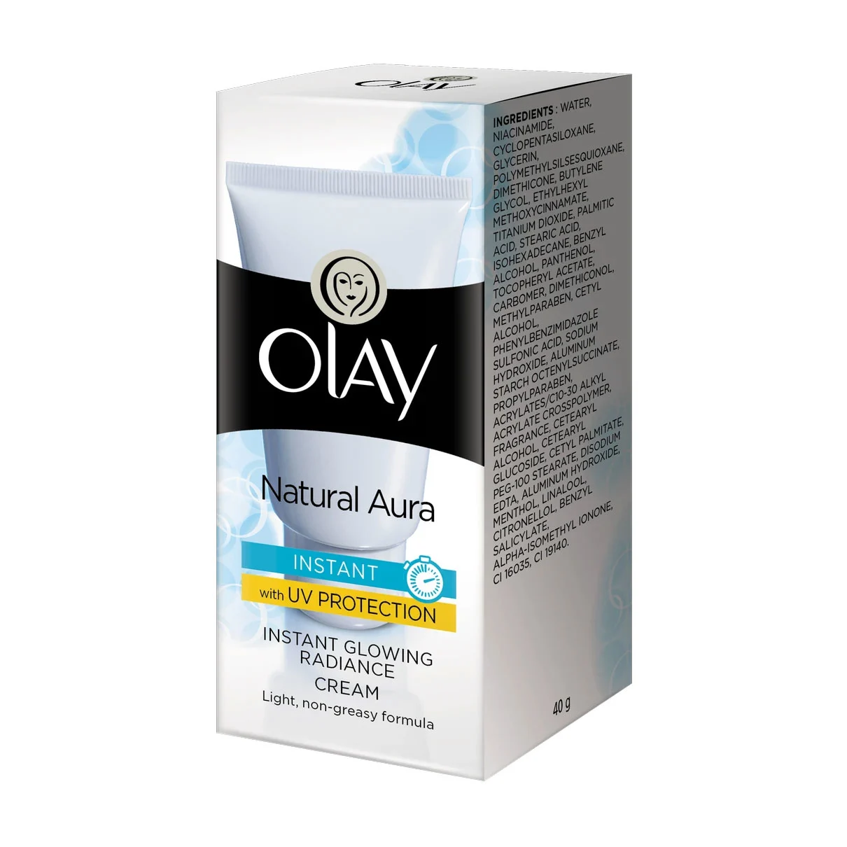 Olay Natural Aura 7 IN ONE Instant Glowing Radiance with UV Protection
