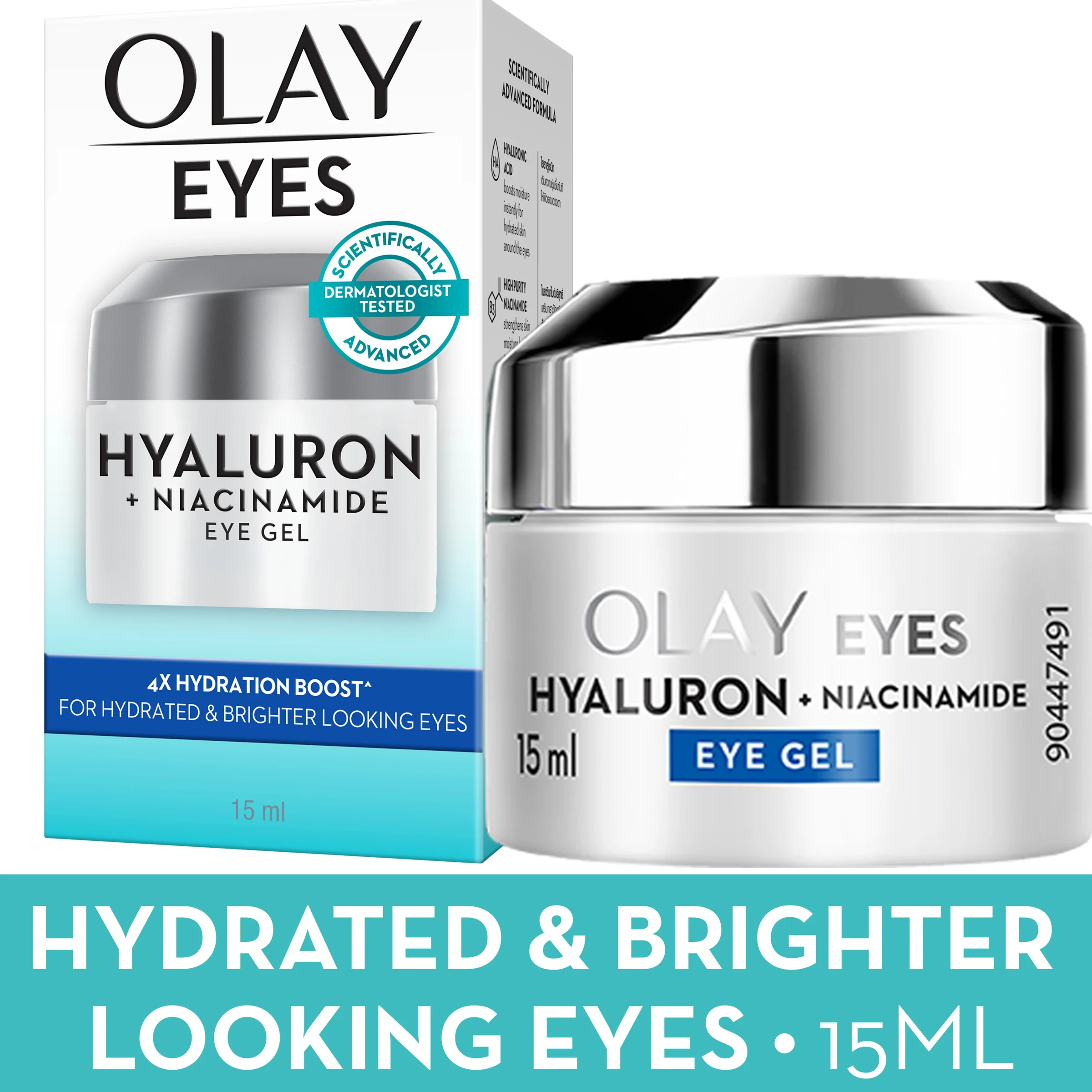 Hyaluron + Niacinamide Hydrating Eye Gel