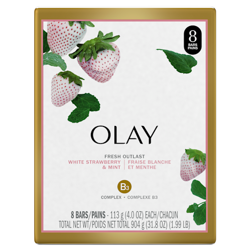 Cooling White Strawberry and Mint Fresh Outlast Beauty Bar