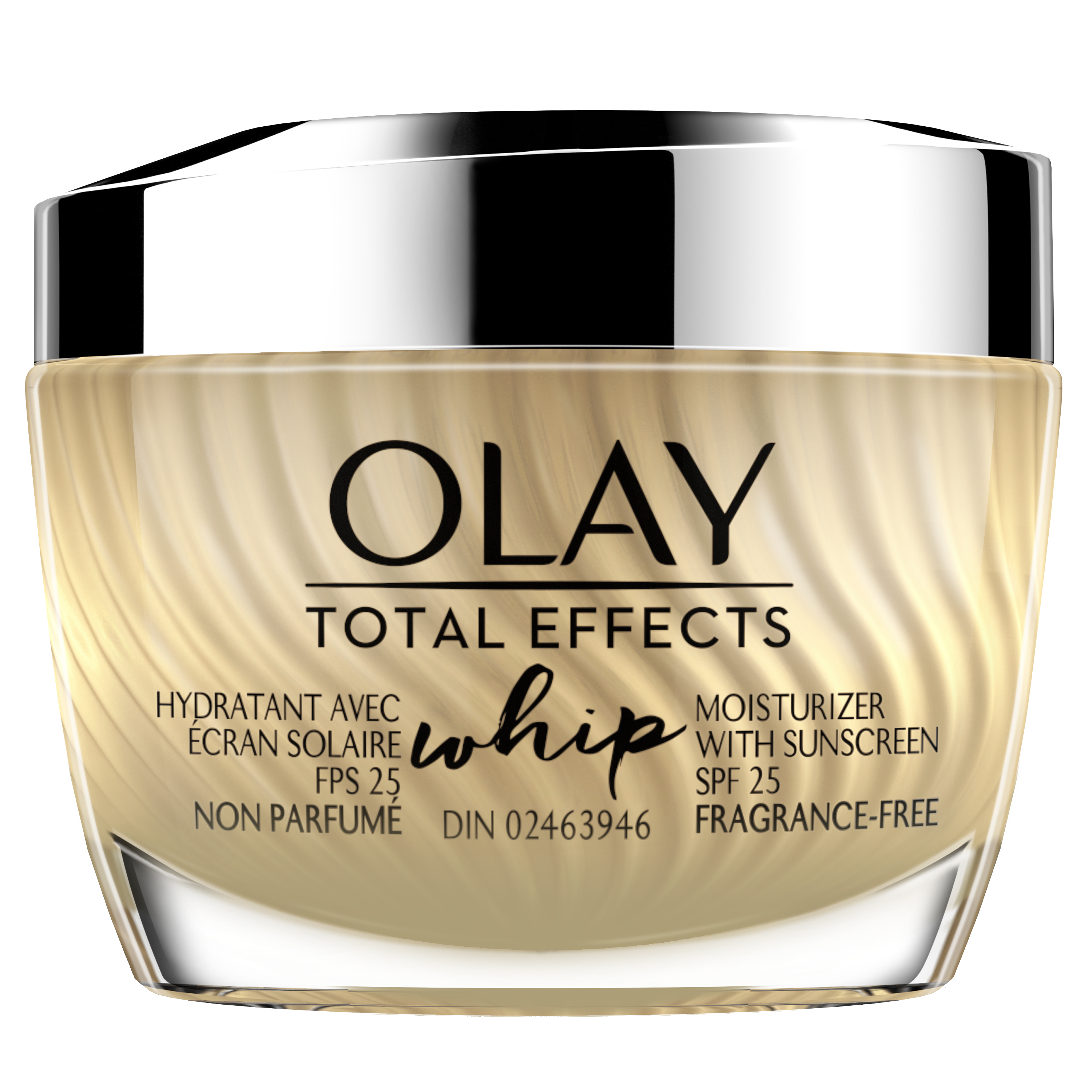Mousse hydratante pour le visage Total Effects avec FPS 25, non p...
