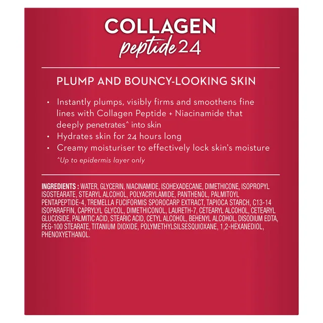 Collagen Peptide 24 Plumping Face Moisturiser
