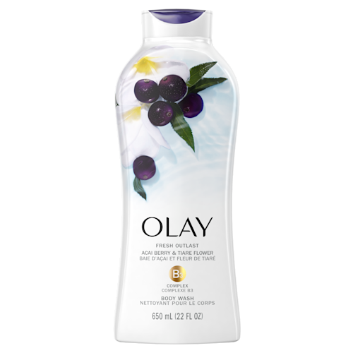 Fresh Outlast Acai Berry and Tiare Flower Body Wash -1