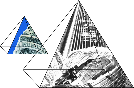 pyramid illustration