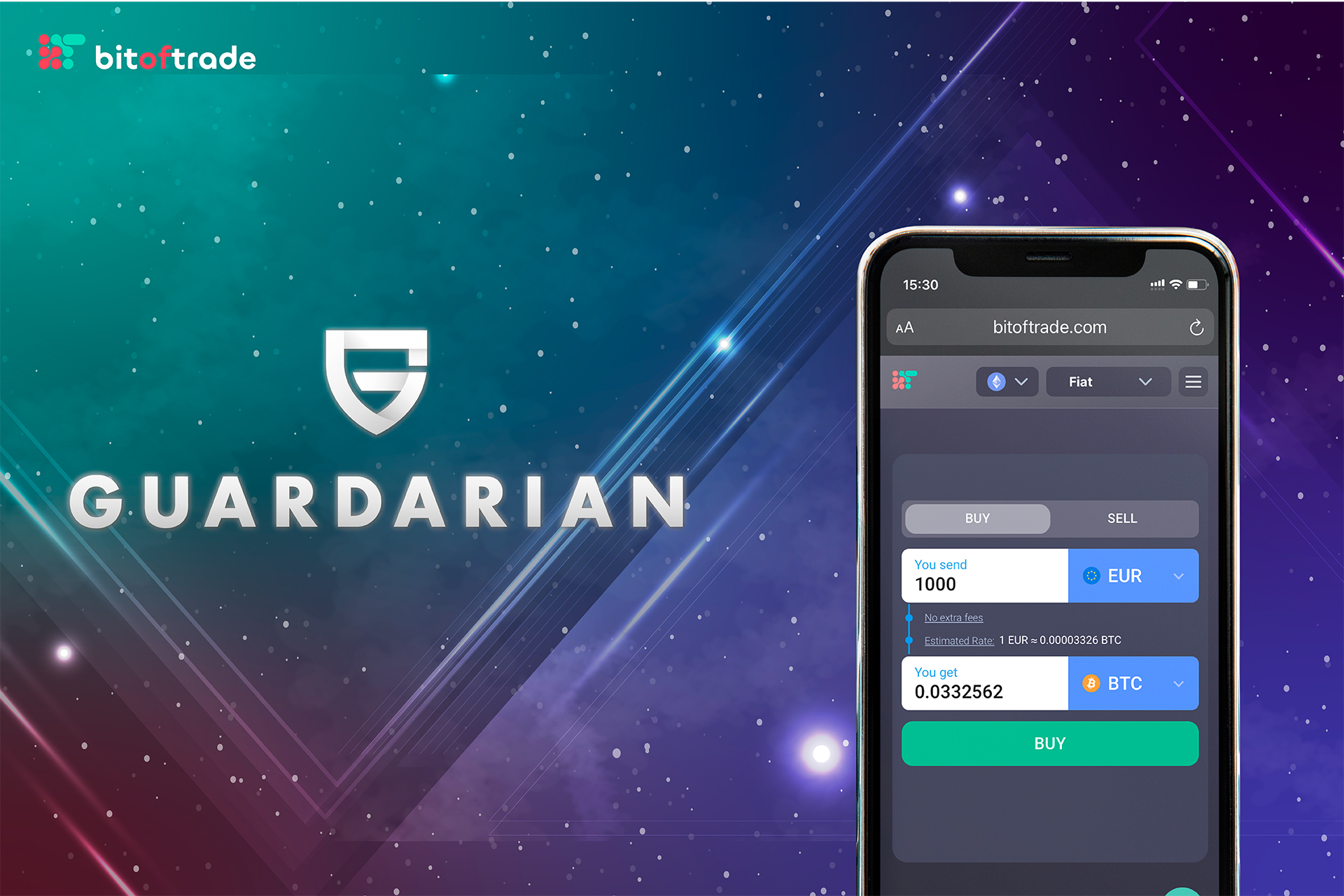 Game Changing Trading Platform bitoftrade Partners with Fiat-to-Crypto Provider Guardarian to Deliver Even More Features to Users