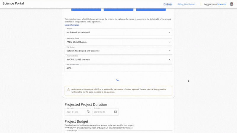 GIF - Research Accelerator Portal Demo -3 v2