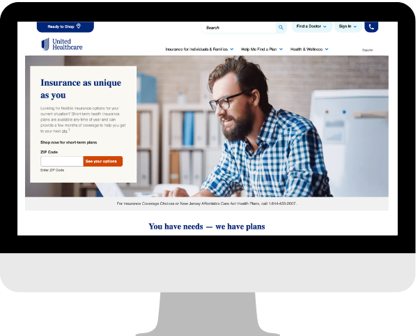 Image - United Healthcare Case Study Screenshot