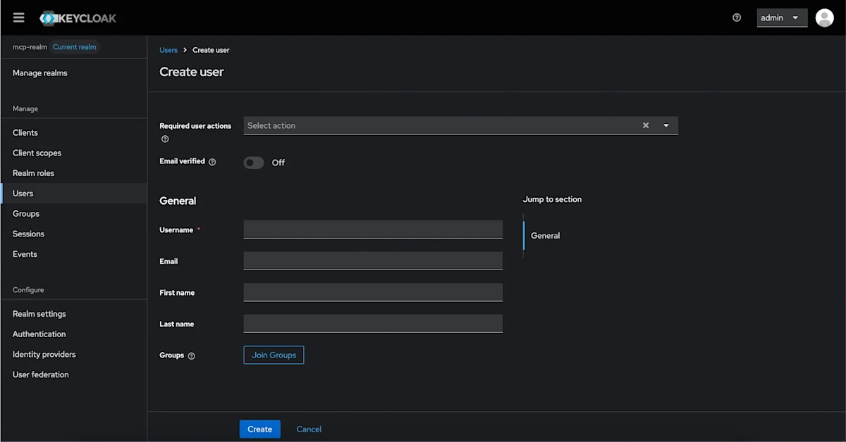 Securing MCP Servers - Add User