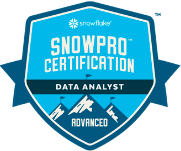 Icon - Snowpro Certification Data Analyst