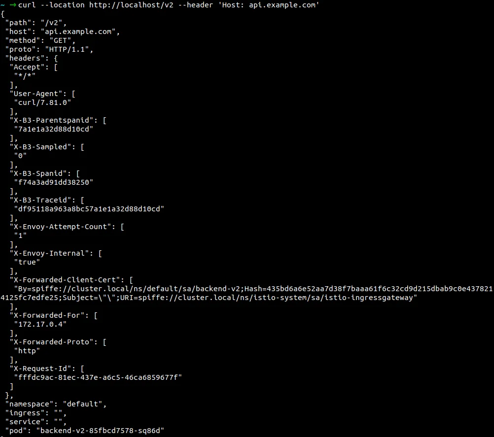 Simplify API Mgmt Istio - Path-Based Routing v2