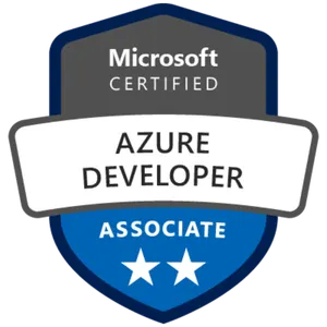 Badge - Microsoft Azure Developer Associate Badge - Microsoft Azure Developer Associate