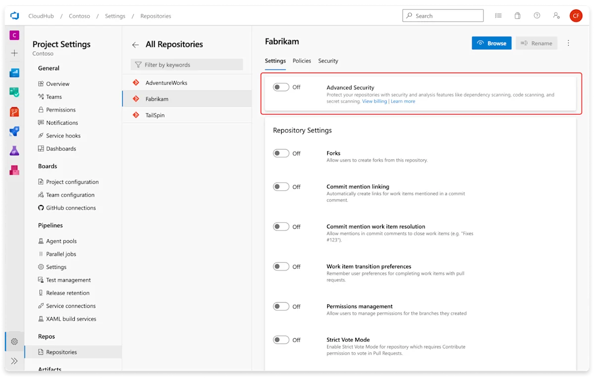 Prevent Secret Leaks - Enabling Azure DevOps Secret Scanning