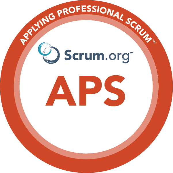 Applying Professional Scrum Logo