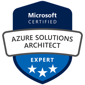 Badge - Microsoft Azure Solutions Architect Expert