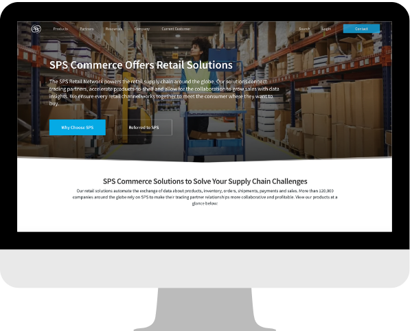 Image - SPS Commerce Case Study Screenshot
