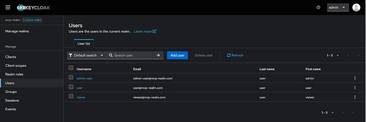 Securing MCP Servers - User Profile