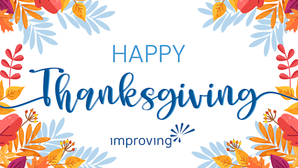 What Improvers Are Thankful For This Year