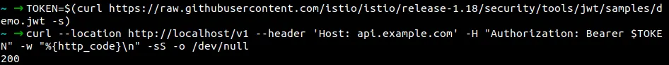 Simplify API Mgmt Istio - Authentication with Token